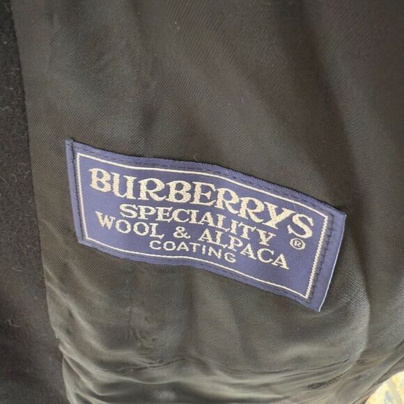 Burberry Wool/Alpaca Black Abaya Hooded Trench Coat - Women’s 6L - Picture 14 of 16